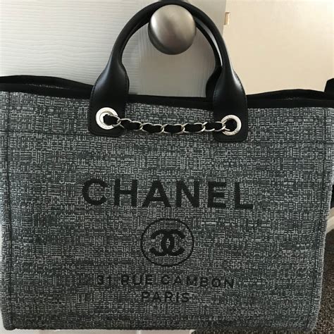 grey chanel tote|chanel handbags uk.